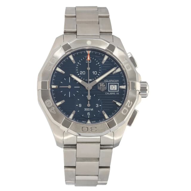 TAG Heuer Aquaracer CAY2112-2 43mm Stainless Steel Watch from H&T, photo 1 of 1