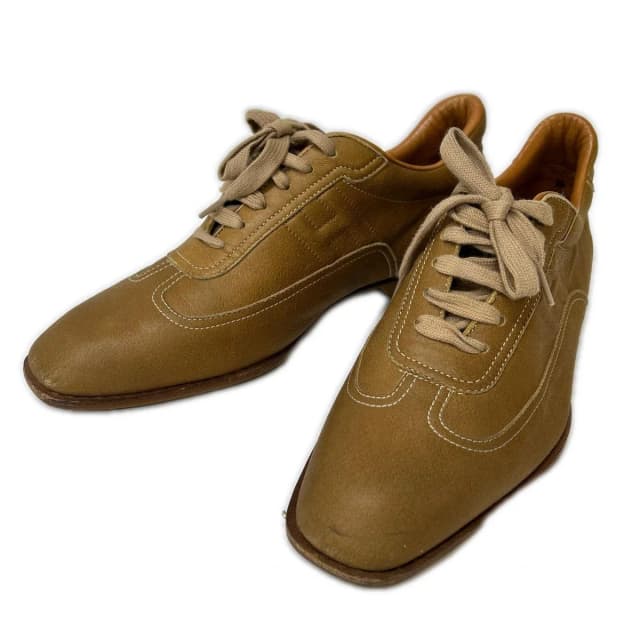 Hermès Quick Leather Sneakers in Leather from The Reluxe, photo 1 of 1