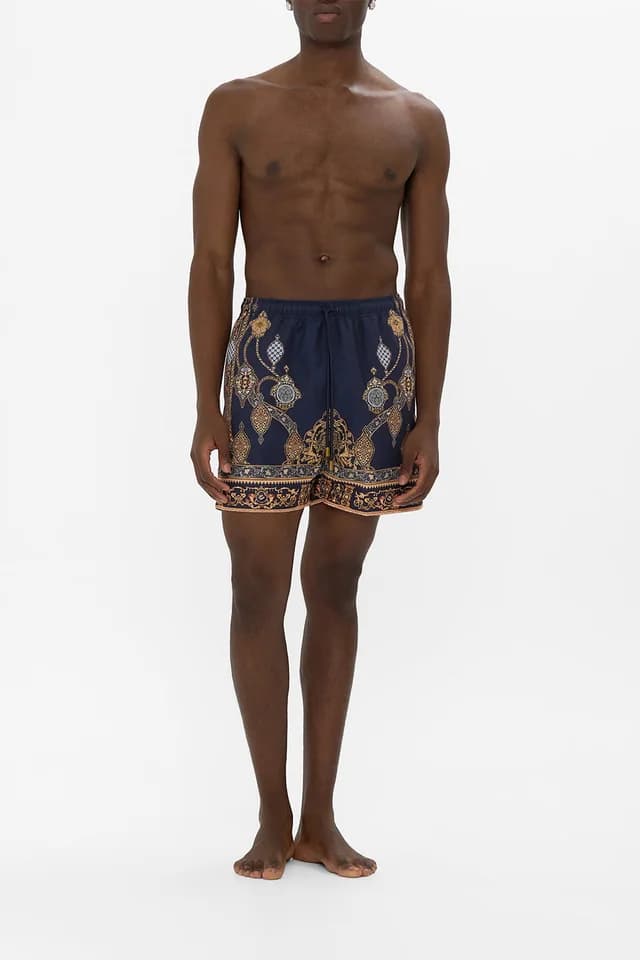 Camilla eBoutique MID LENGTH BOARDSHORT WITH ELASTIC WAIST THE IMPERIAL GATE, image 1 of 1 from CAMILLA