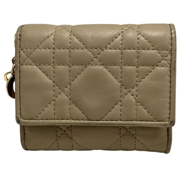 Dior Lotus Wallet Lady Trifold Lambskin in Lambskin from The Reluxe, photo 1 of 1