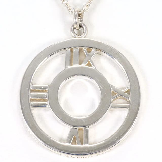 Tiffany & Co. Open Atlas 925 Sterling Silver Necklace 40 in Silver from The Reluxe, photo 1 of 1