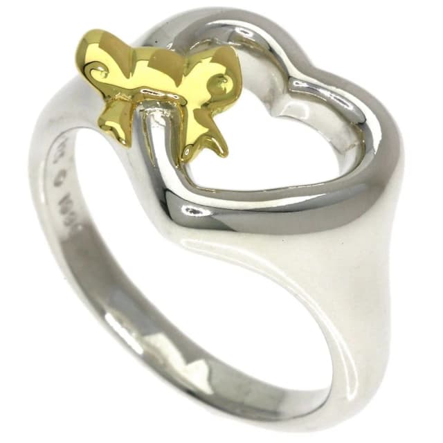 Tiffany & Co. Heart Ribbon Ring 18K Yellow Gold in Yellow from The Reluxe, photo 1 of 1