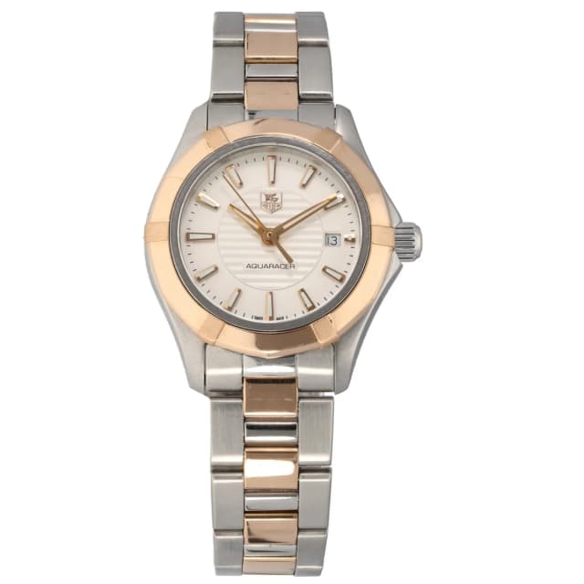 TAG Heuer Aquaracer WAP1450 27mm Bi-Colour Watch from H&T, photo 1 of 1