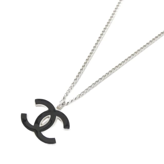 Chanel Vintage Necklace Silver in Silver from The Reluxe, photo 1 of 1