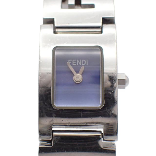 Fendi Bracelet Watch Quartz Blue Dial SS Pawn in Blue from The Reluxe, photo 1 of 1