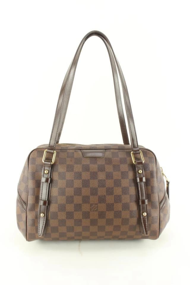 Louis Vuitton Damier Ebene Rivington GM Bowler in Brown Canvas from Bagriculture, photo 1 of 1