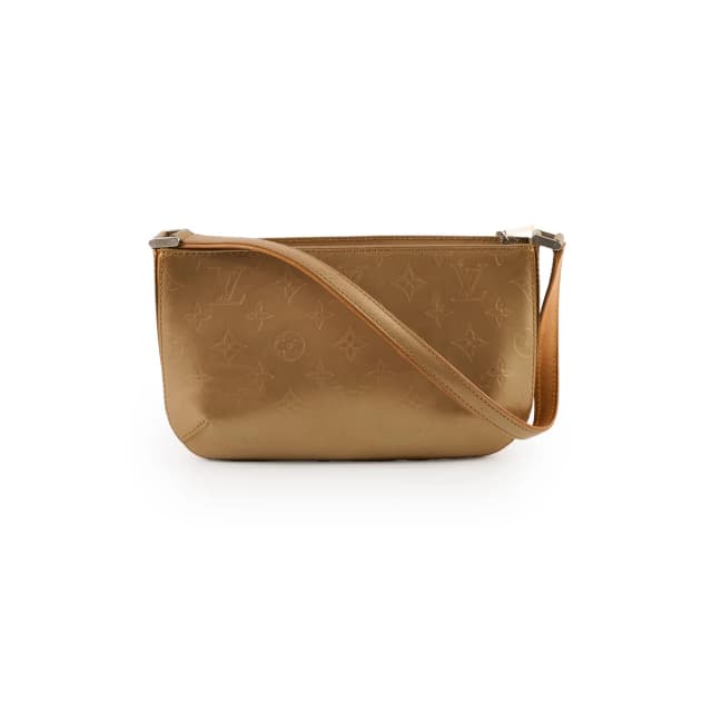 Louis Vuitton Mat Fowler Shoulder Bag Gold in Gold Leather from The Purse Affair, photo 1 of 1
