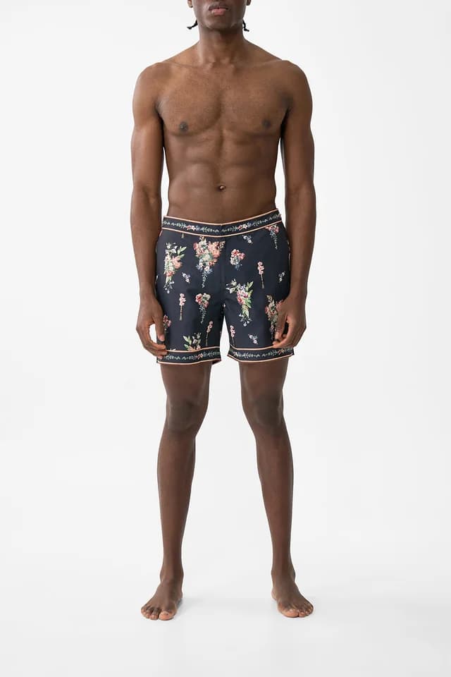 Camilla eBoutique MID LENGTH BOARDSHORT WITH FIXED WAIST NOBLE ENDEAVOURS, image 1 of 1 from CAMILLA