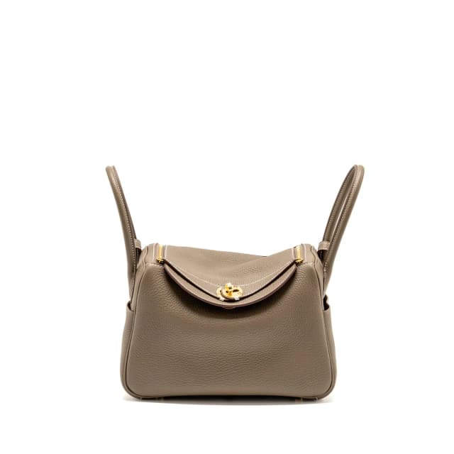 Hermès Lindy 26 clemence etoupe GHW stamp K in Taupe Clemence leather from EMIER, photo 1 of 1