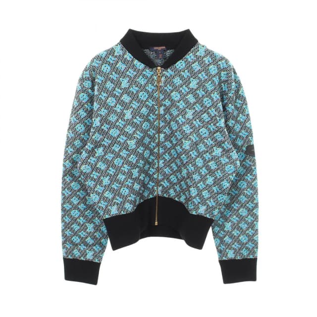 Louis Vuitton Monogram Zip Up Wool Nylon Jacket in Nylon from The Reluxe, photo 1 of 1