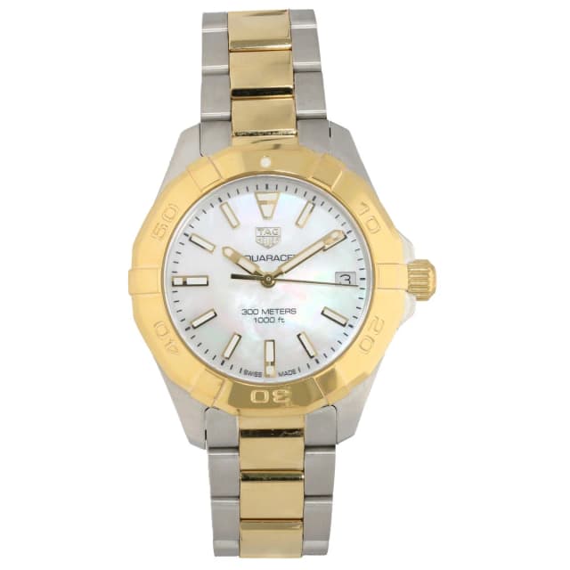 TAG Heuer Aquaracer WBD1320 32mm Bi-Colour Watch from H&T, photo 1 of 1