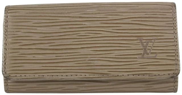 Louis Vuitton Grey Pepper Epi Leather Multicles 4 Key Holder Wallet case in Grey Leather from Bagriculture, photo 1 of 1