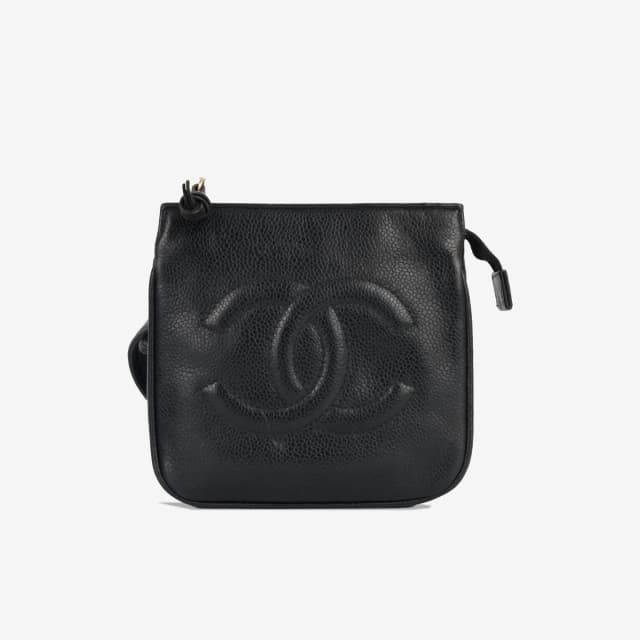 Chanel Vintage Belt Bag in Black Caviar Leather from Bagista, photo 1 of 1