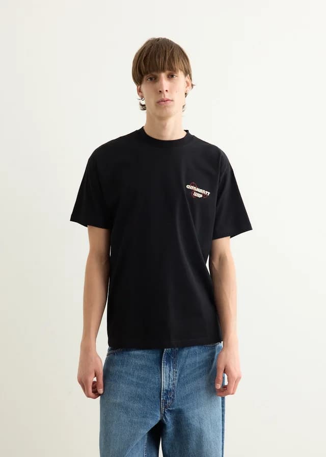 Carhartt WIP Wiptopia T-Shirt in Black, image 1 of 1 from Incu