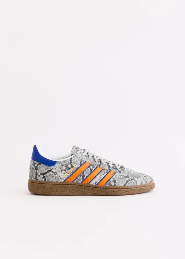 Adidas Handball Spezial 'Grey Two' Sneakers in GRETWO/ORANGE/CROYAL, image 1 of 1 from Incu