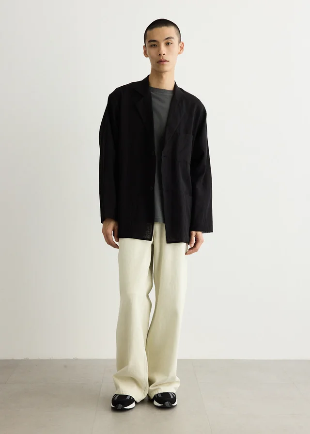 Still By Hand Airy 2B Jacket in BLACK, image 1 of 1 from Incu
