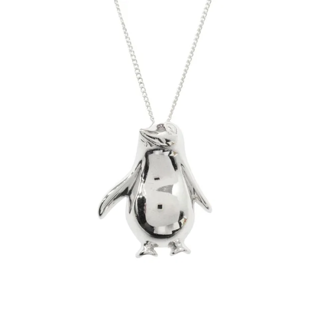 Tiffany & Co. Penguin Motif Necklace Silver in Silver from The Reluxe, photo 1 of 1