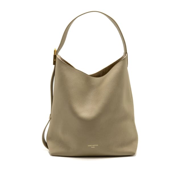 Louis Vuitton Low Key Hobo MM Smooth Grained Calfskin Clay Green GHW in Green Caviar leather from EMIER, photo 1 of 1