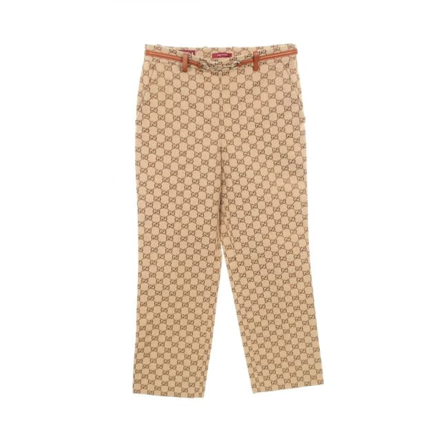 Gucci Pants Horsebit GG Pattern Cotton Long from The Reluxe, photo 1 of 1