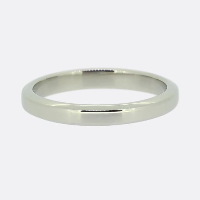Van Cleef & Arpels 2.5mm Toujours Wedding Band Ring from The Vintage Jeweller, photo 1 of 1