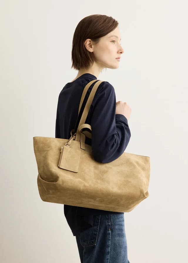 A.P.C. Le Drummer Bag in BLD BEIGE/BROWN, image 1 of 1 from Incu