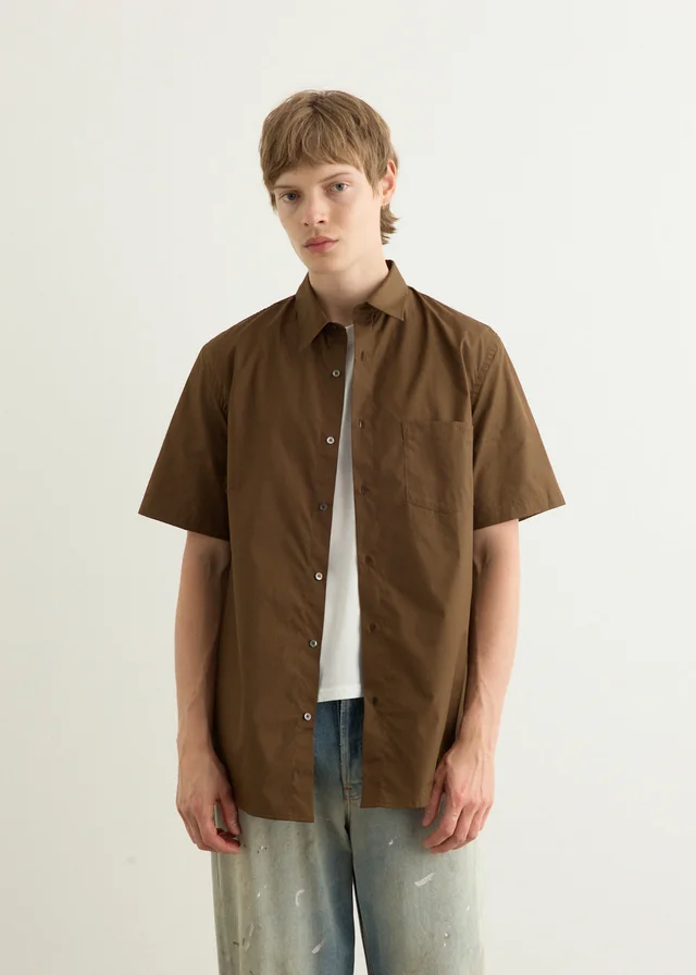 A.P.C. Bart Shirt in JAA KHAKI, image 1 of 1 from Incu