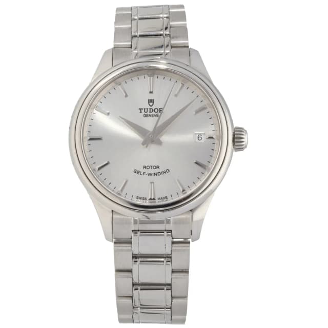 Tudor Clair De Rose 12300 34mm Stainless Steel Watch in Pink from H&T, photo 1 of 1