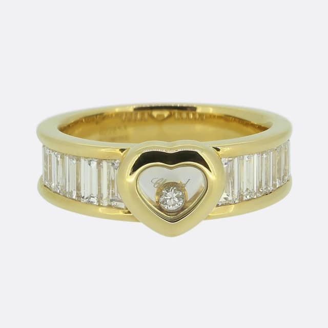 Chopard Happy Diamond Heart Ring from The Vintage Jeweller, photo 1 of 1