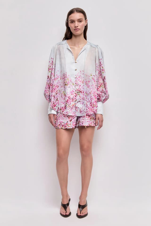 AJE Fragments Shirt in CHERRY BLOSSOM, image 1 of 1 from Aje