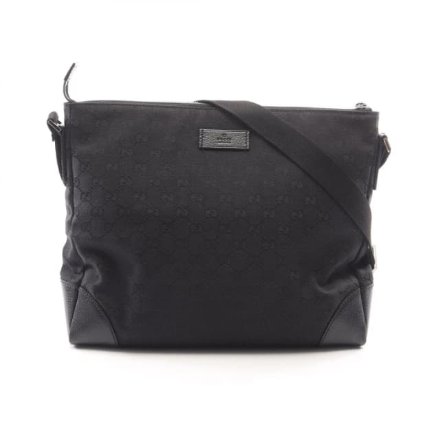 Gucci Shoulder Bag GG Canvas Black in Black Canvas from The Reluxe, photo 1 of 1