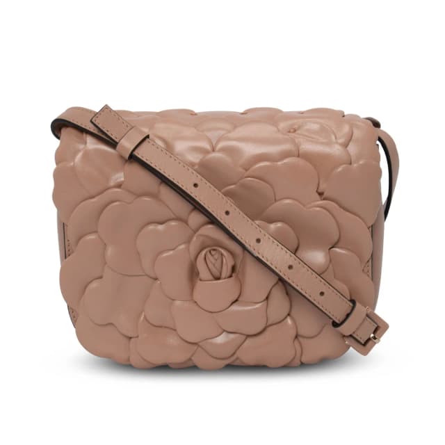 Valentino Garavani Nappa Atelier 03 Rose Edition Small Flap Bag in Rose Cannelle Nappa leather from Blue Spinach, photo 1 of 1