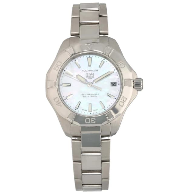 TAG Heuer Aquaracer WBP1312 34mm Stainless Steel Watch from H&T, photo 1 of 1