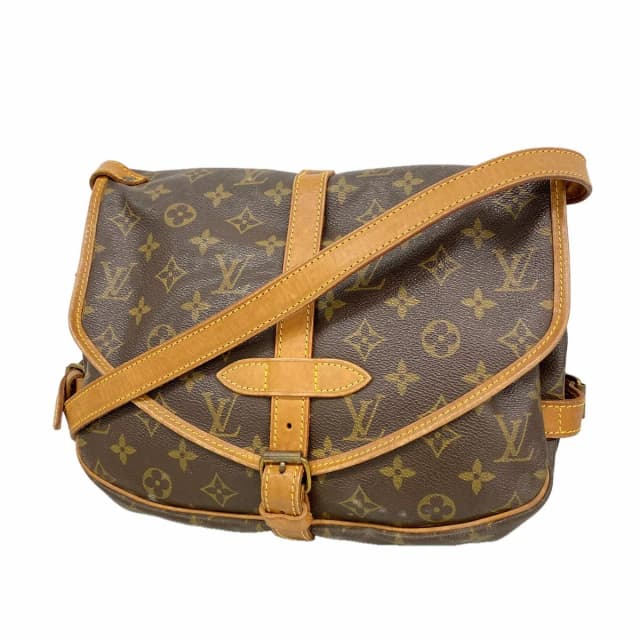 Louis Vuitton Shoulder Bag Monogram Saumur 30 Brown in Brown from The Reluxe, photo 1 of 1