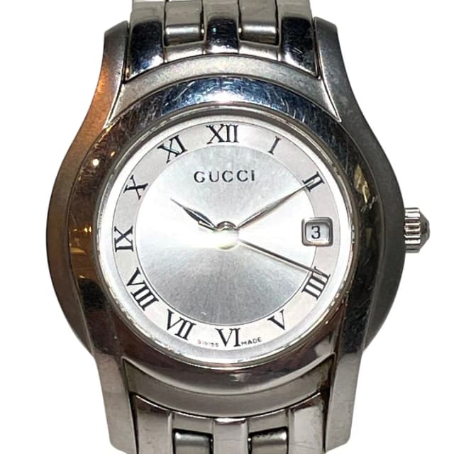 Gucci Class Watch SS Quartz Silver Dial in Silver from The Reluxe, photo 1 of 1