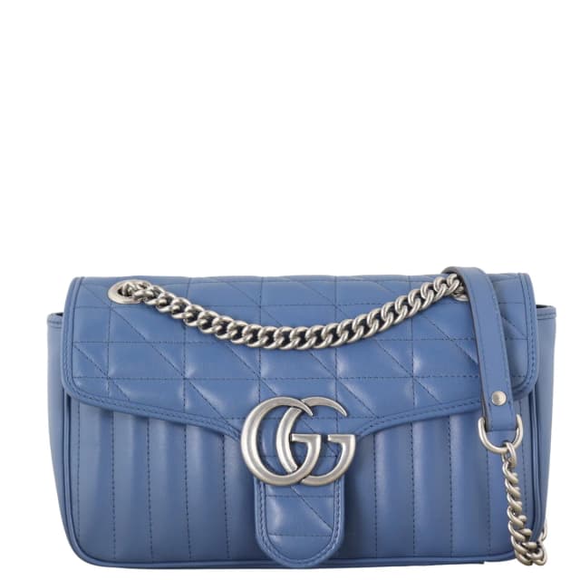 Gucci GG Marmont Aria Medium Shoulder Bag in Calfskin from Luxe.It.Fwd, photo 1 of 1