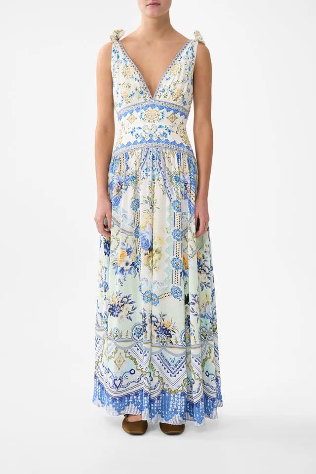 Camilla eBoutique TIE SHOULDER DRESS MY HOMESPUN HEART, image 1 of 1 from CAMILLA