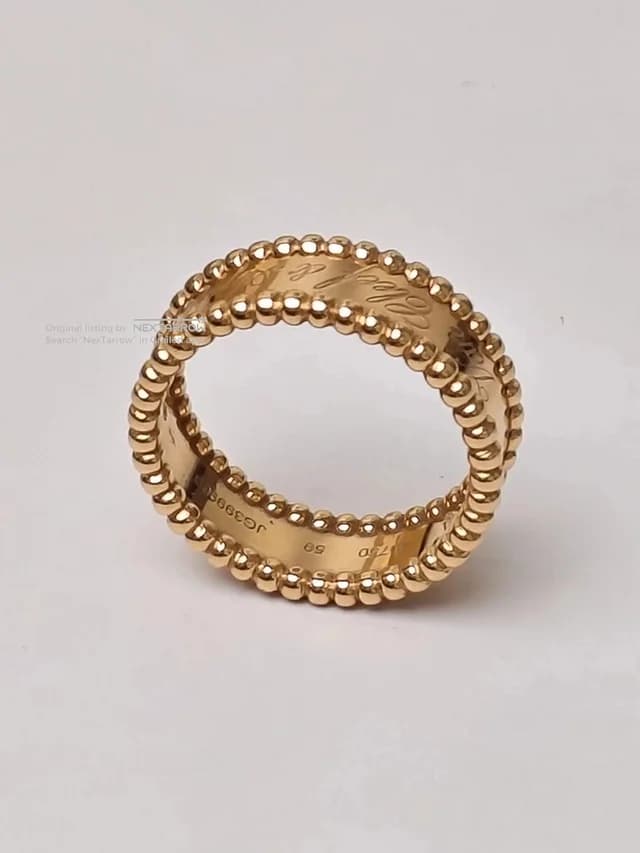 Van Cleef & Arpels 18k Rg Signed Kaleidoscope Ring 59 in multicolor from Grailed, photo 1 of 1