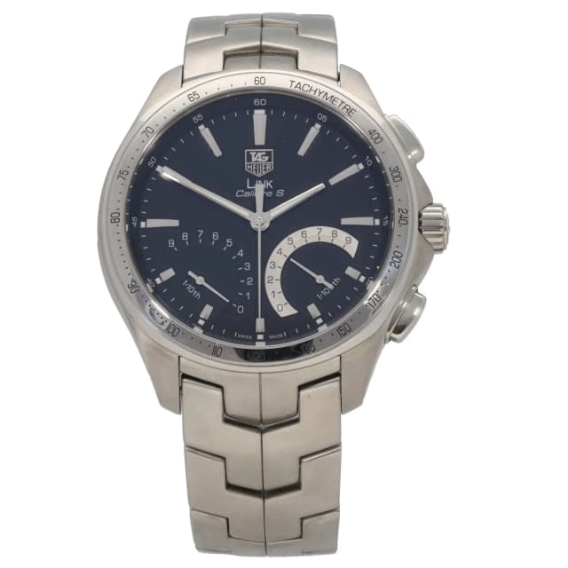 TAG Heuer Link CAT7010 43mm Stainless Steel Watch from H&T, photo 1 of 1