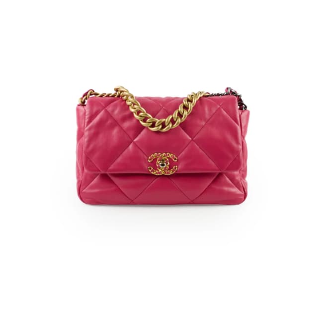 Chanel Medium 19 Fushia in Lambskin from The Purse Affair, photo 1 of 1