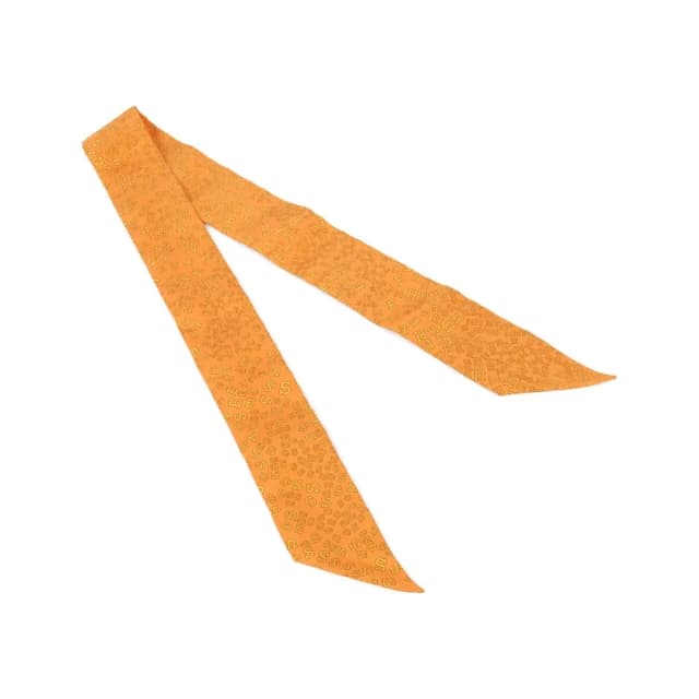 Hermès Logo Twilly Scarf in Silk from The Reluxe, photo 1 of 1