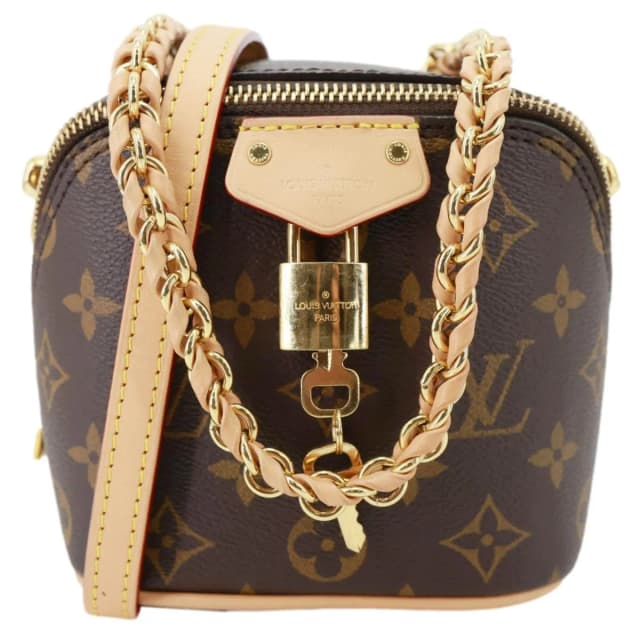 Louis Vuitton Just In Case Monogram Canvas Crossbody Bag Brown in Brown Coated canvas from Dallas Designer Handbags, photo 1 of 1