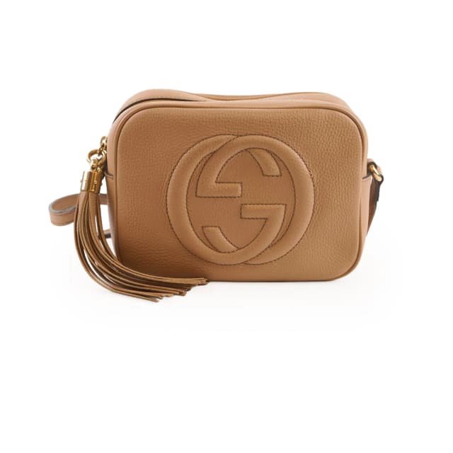 Gucci Soho Disco Beige in Beige Leather from The Purse Affair, photo 1 of 1