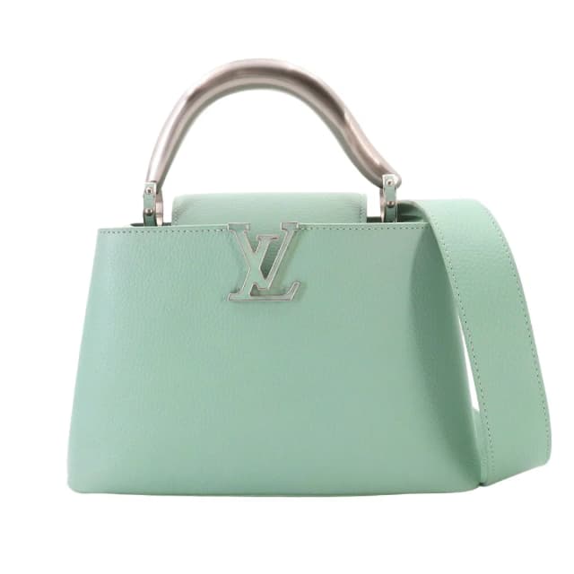 Louis Vuitton Capucines BB 2-Way Bag Taurillon Leather Light Green in Green Leather from The Reluxe, photo 1 of 1