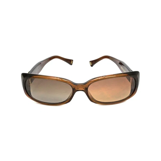 Louis Vuitton Sunglasses Spson GM Brown Gold Lame Eyewear in Brown from The Reluxe, photo 1 of 1