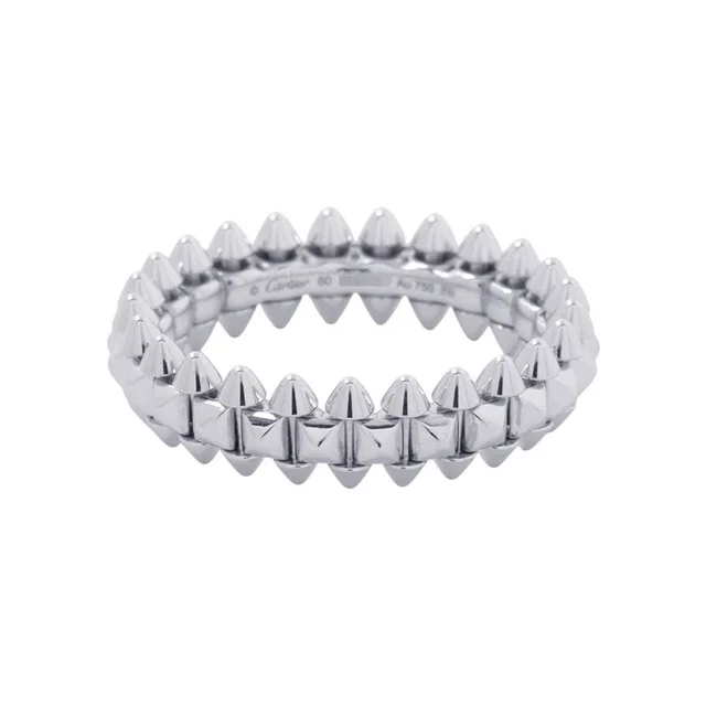 Ring Clash de Cartier SM 18k White Gold in White from The Reluxe, photo 1 of 1