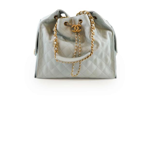 Chanel 25 Medium Blue in Blue Caviar leather from The Purse Affair, photo 1 of 1