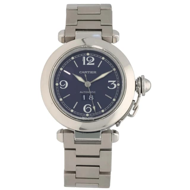 Cartier Pasha C Grande Date W31047M7 35mm Stainless Steel Watch from H&T, photo 1 of 1