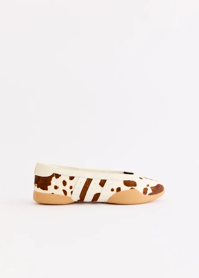Adidas Women's Taekwondo Mei Ballet 'Aurora Coffee' Sneakers in AUCO/FTWWHT/GUM2, image 1 of 1 from Incu