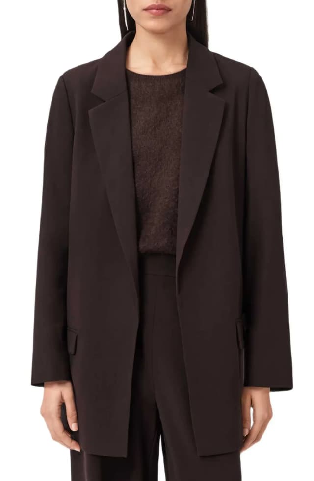 AllSaints Aleida Long Blazer, image 1 of 1 from Nordstrom Rack