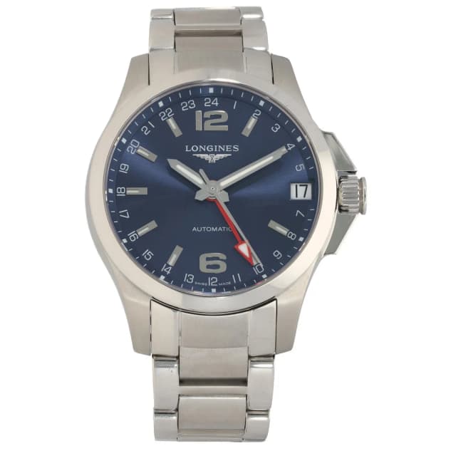Longines Conquest L3.687.4 40mm Stainless Steel Watch from H&T, photo 1 of 1